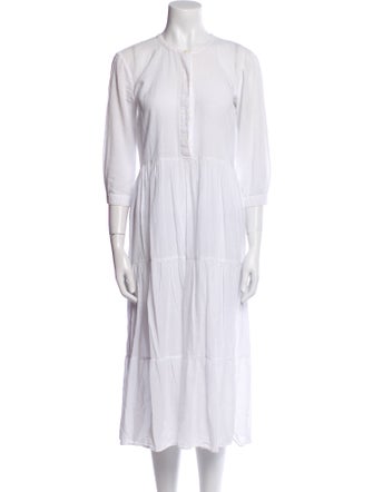 Jenni Kayne Crew Neck Long Dress