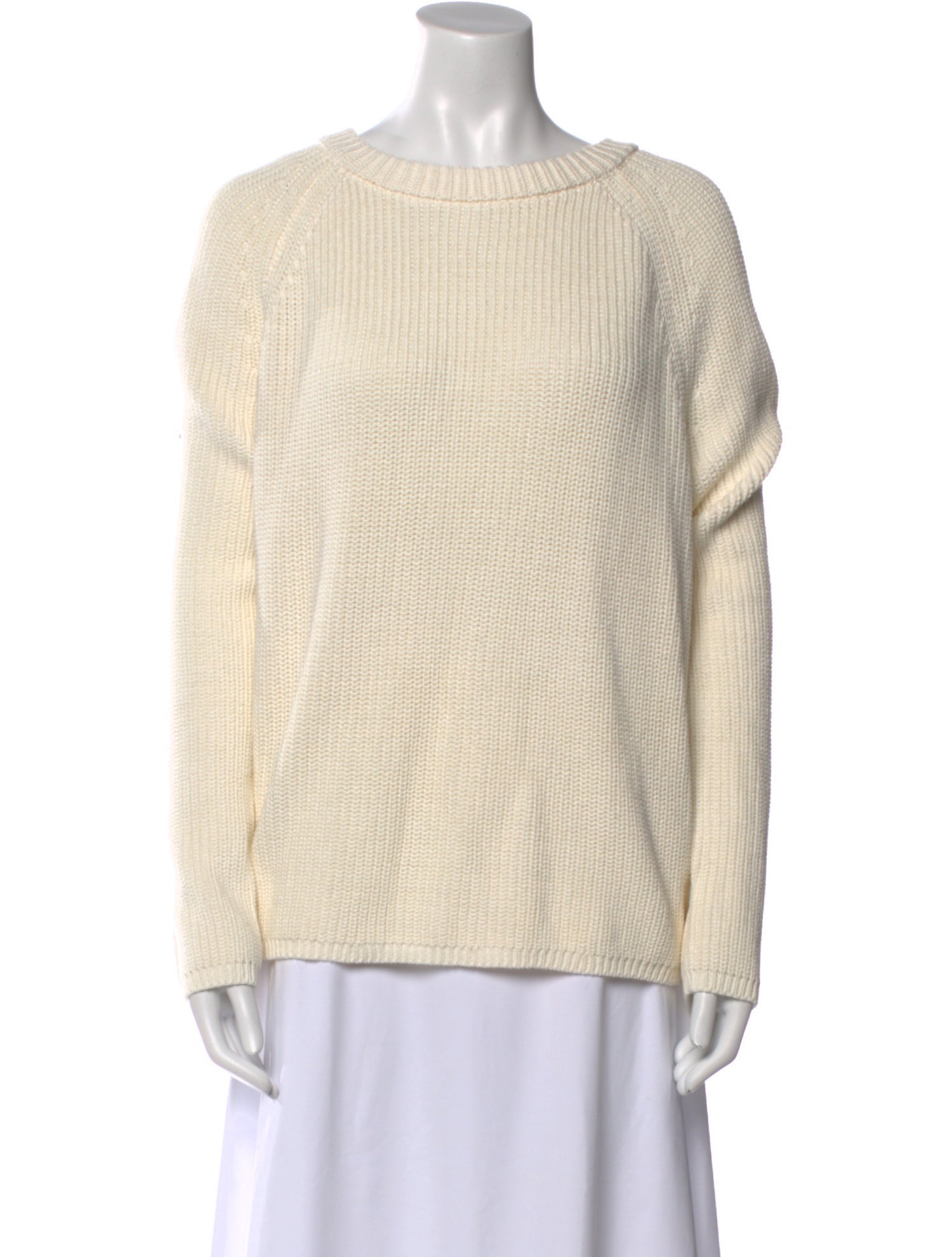 Jenni Kayne Cable Knit Crew Neck Sweater