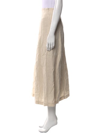 Jenni Kayne Linen Midi Length Skirt