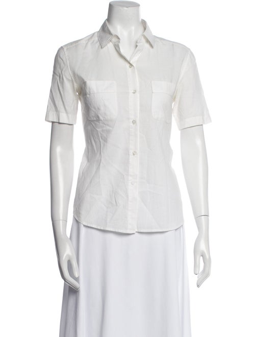 Jenni Kayne Short Sleeve Button-Up Top
