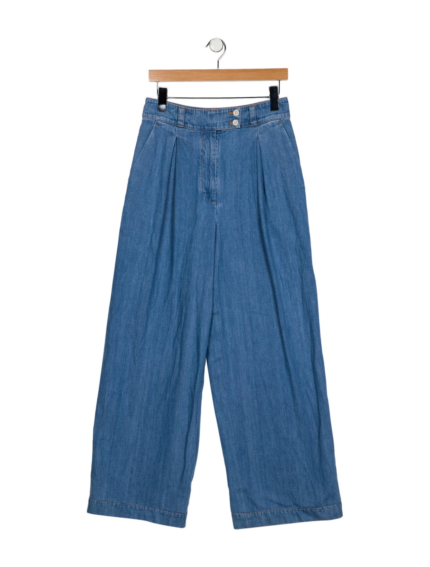 Jenni Kayne High-Rise Wide Leg Jeans