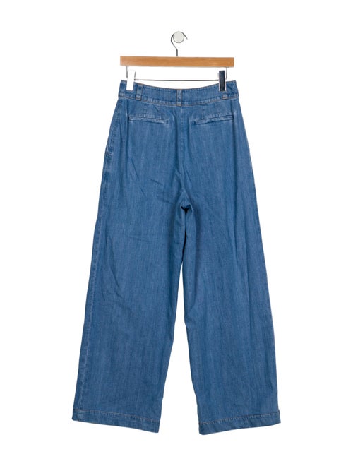 Jenni Kayne High-Rise Wide Leg Jeans