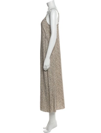 Jenni Kayne Animal Print Long Dress