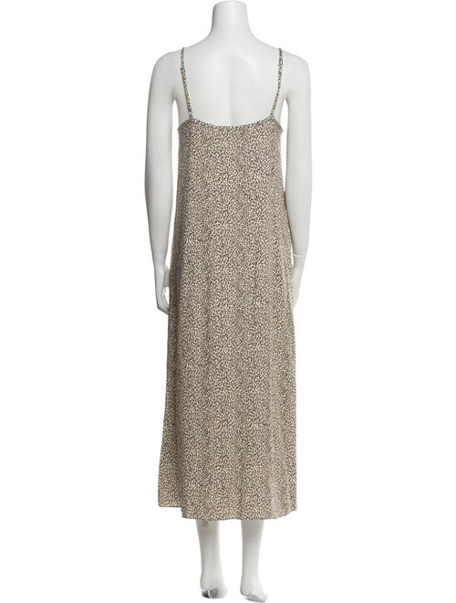 Jenni Kayne Animal Print Long Dress