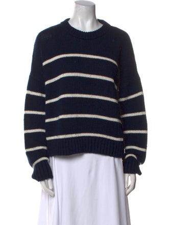 Jenni Kayne Striped Crew Neck Sweater