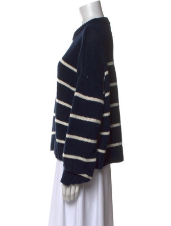 Jenni Kayne Striped Crew Neck Sweater