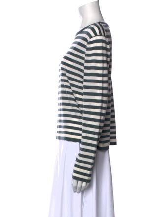 Jenni Kayne Merino Wool Striped Sweater