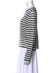 Jenni Kayne Merino Wool Striped Sweater