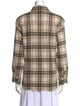 Jenni Kayne Plaid Print Long Sleeve Button-Up Top