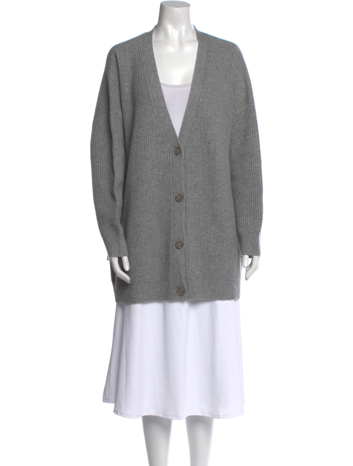 Jenni Kayne Cashmere Plunge Neckline Sweater