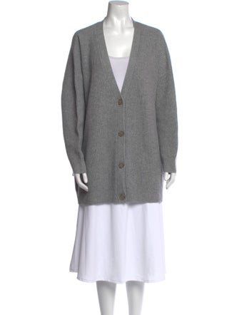 Jenni Kayne Cashmere Plunge Neckline Sweater