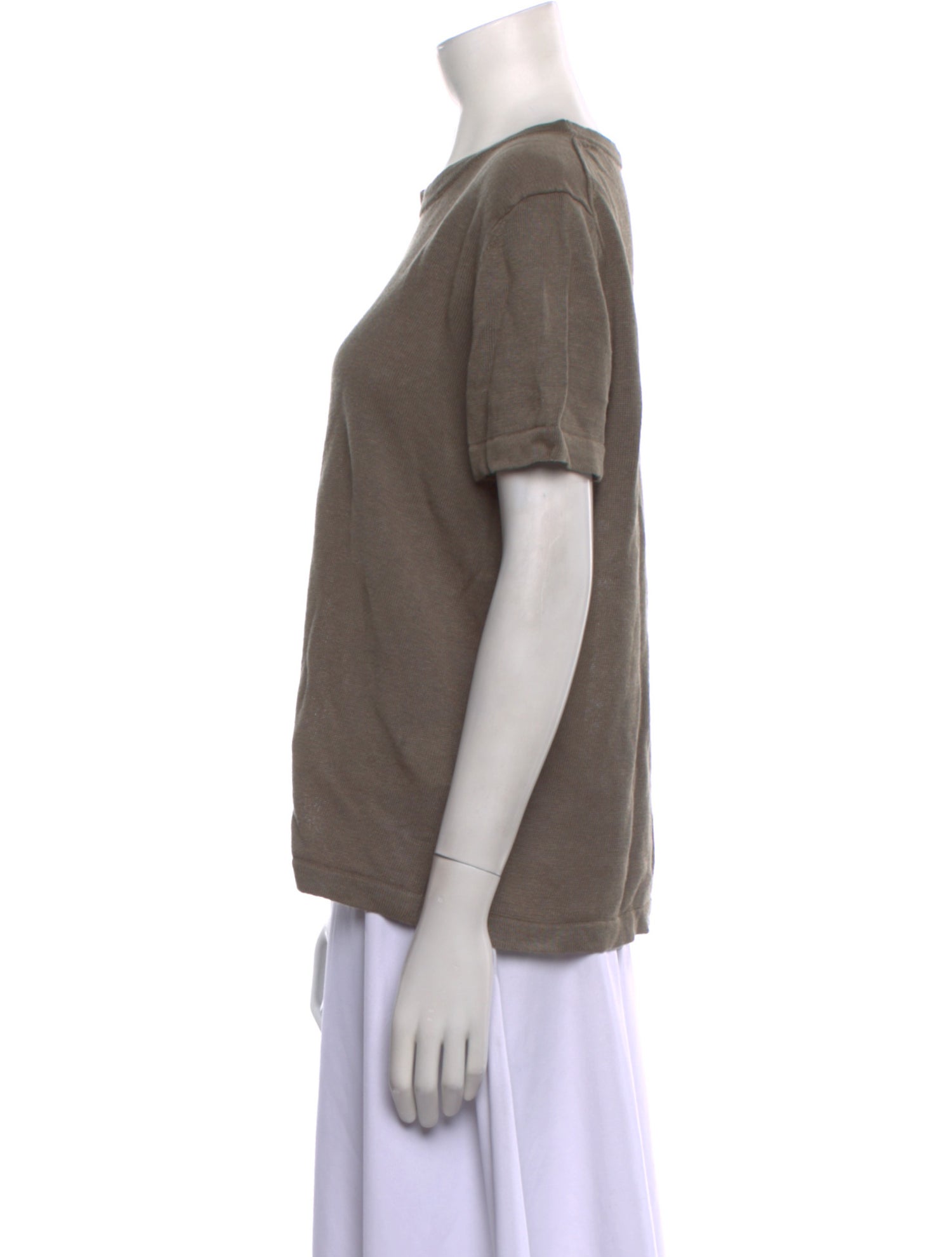 Jenni Kayne Linen Crew Neck T-Shirt