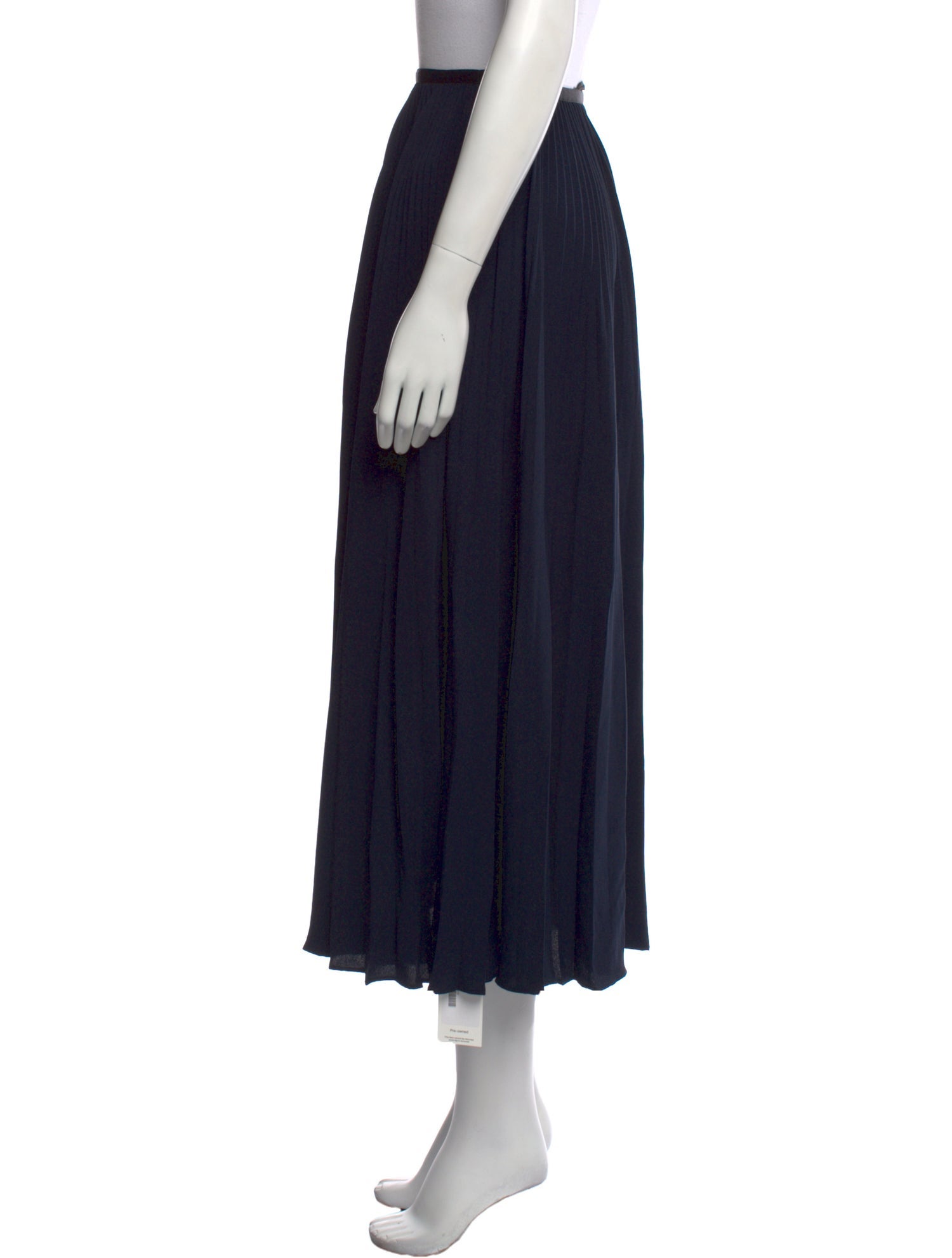 Jenni Kayne Pleated Accents Midi Length Skirt