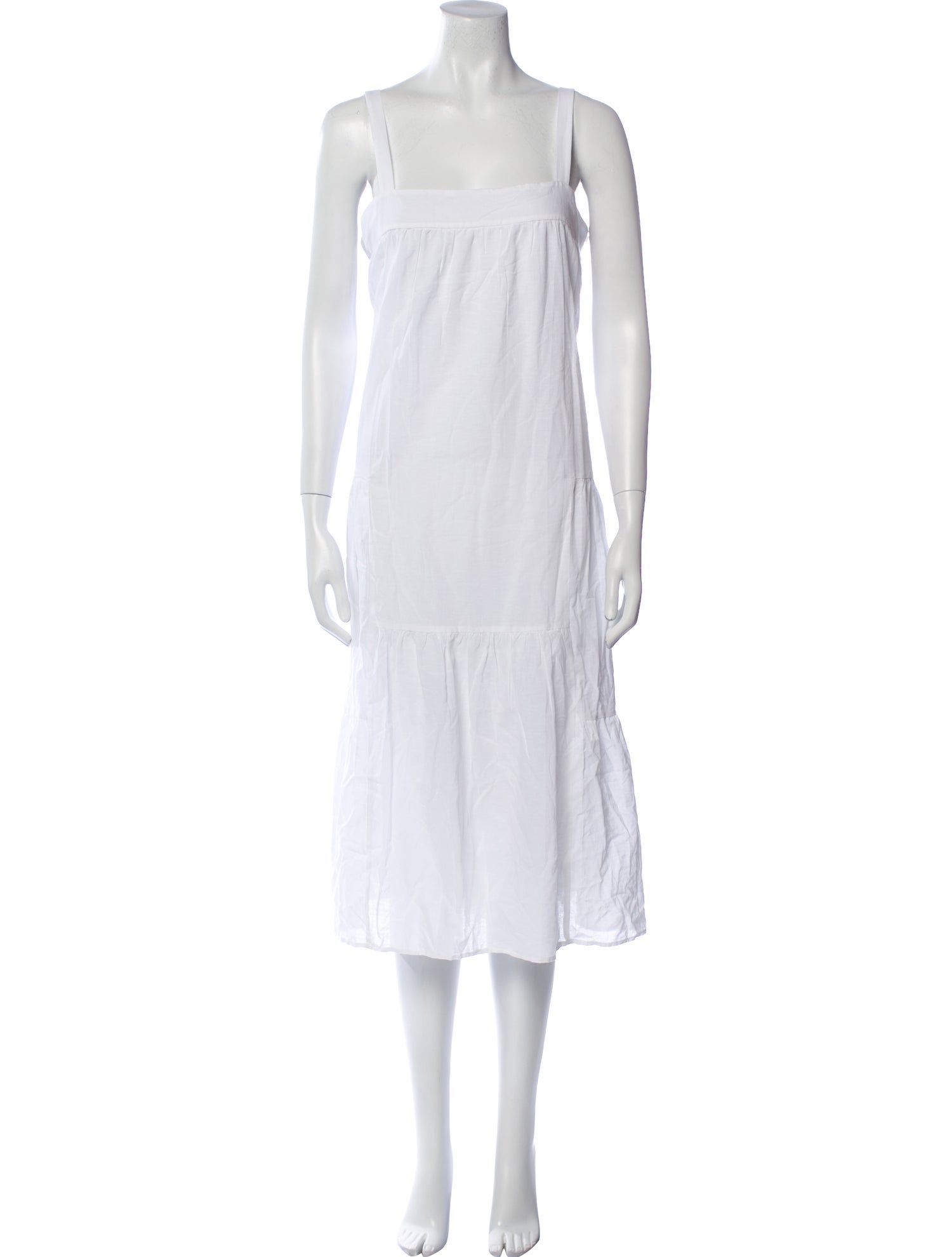 Jenni Kayne Square Neckline Midi Length Dress w/ Tags