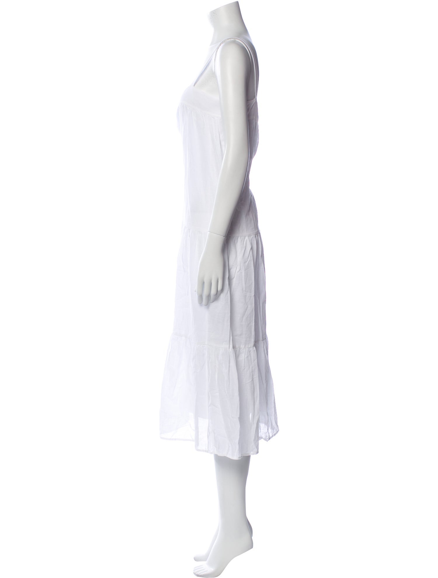 Jenni Kayne Square Neckline Midi Length Dress w/ Tags