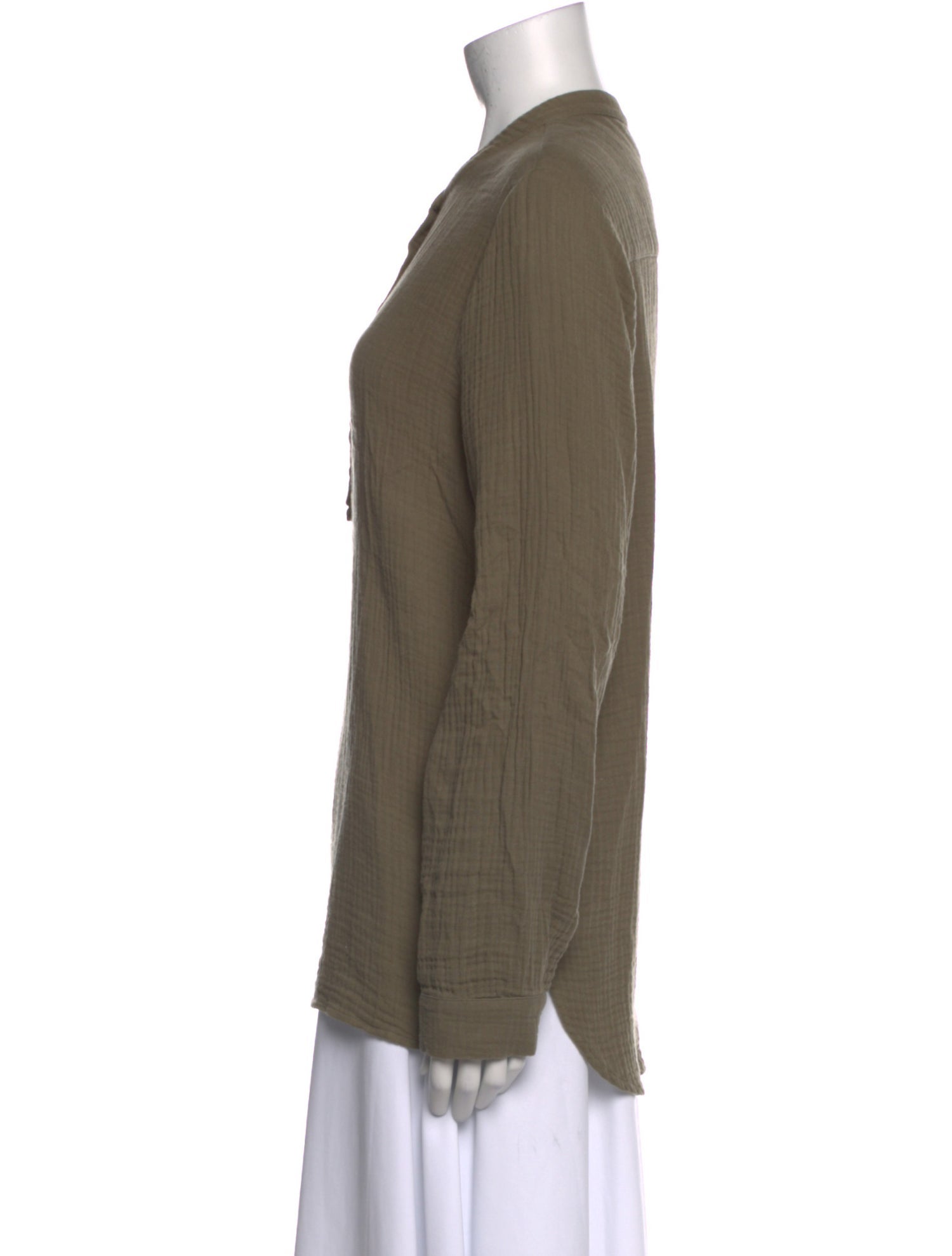 Jenni Kayne Mock Neck Long Sleeve Top