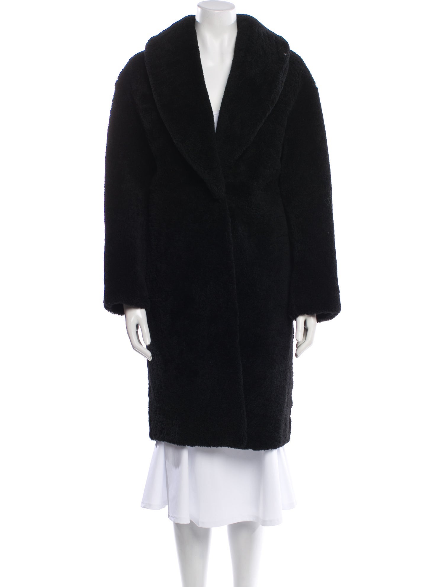 Jenni Kayne Lamb Fur Fur Coat