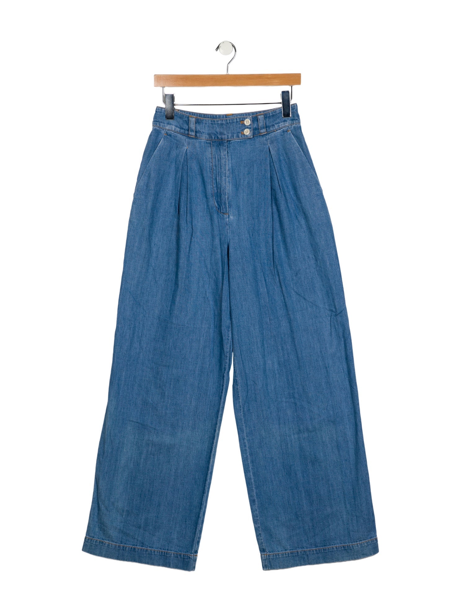 Jenni Kayne High-Rise Wide Leg Jeans