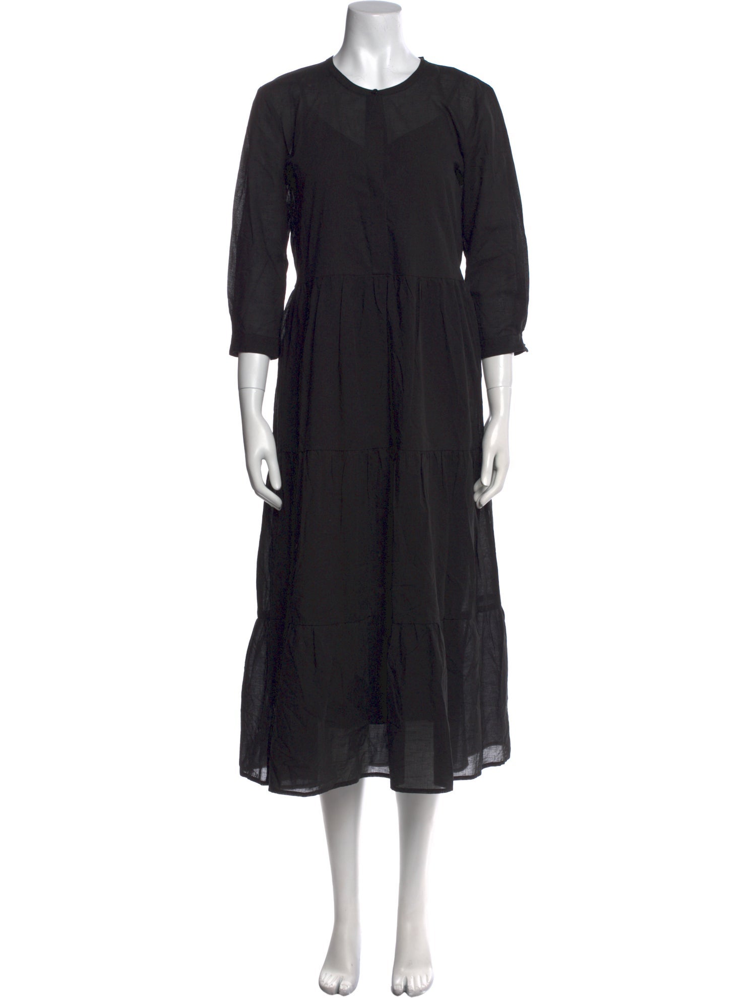 Jenni Kayne Crew Neck Midi Length Dress