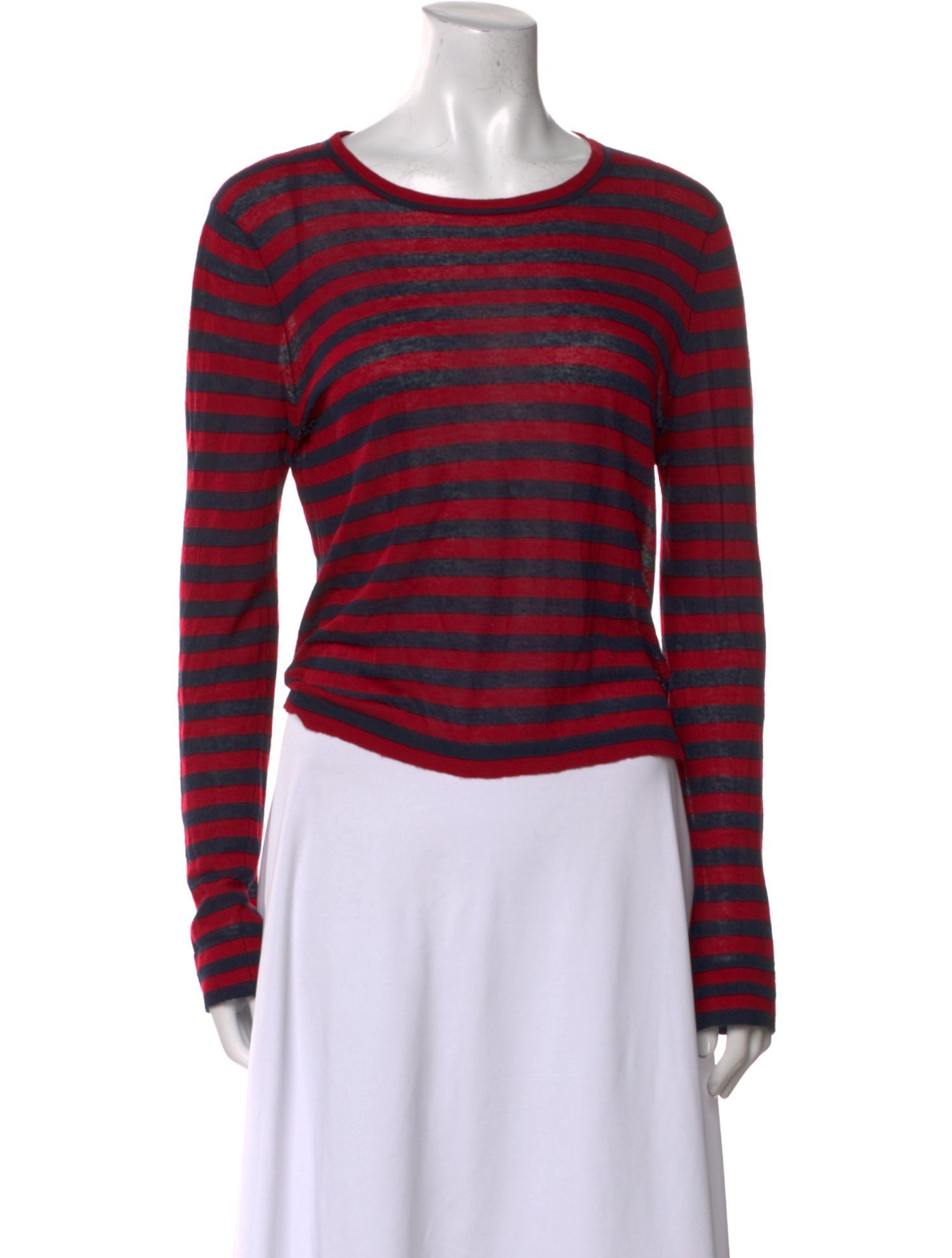 Jenni Kayne Striped Scoop Neck T-Shirt
