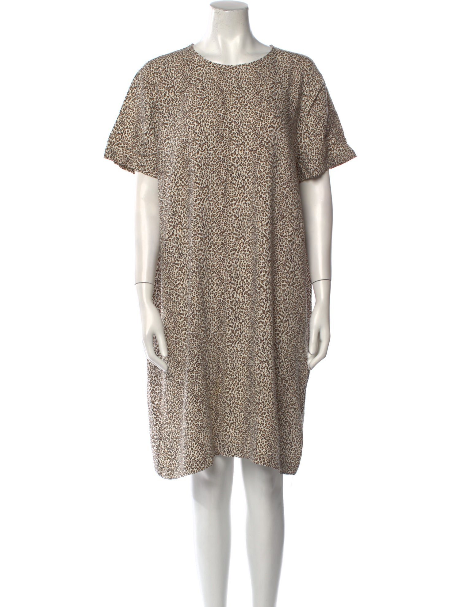 Jenni Kayne Animal Print Knee-Length Dress