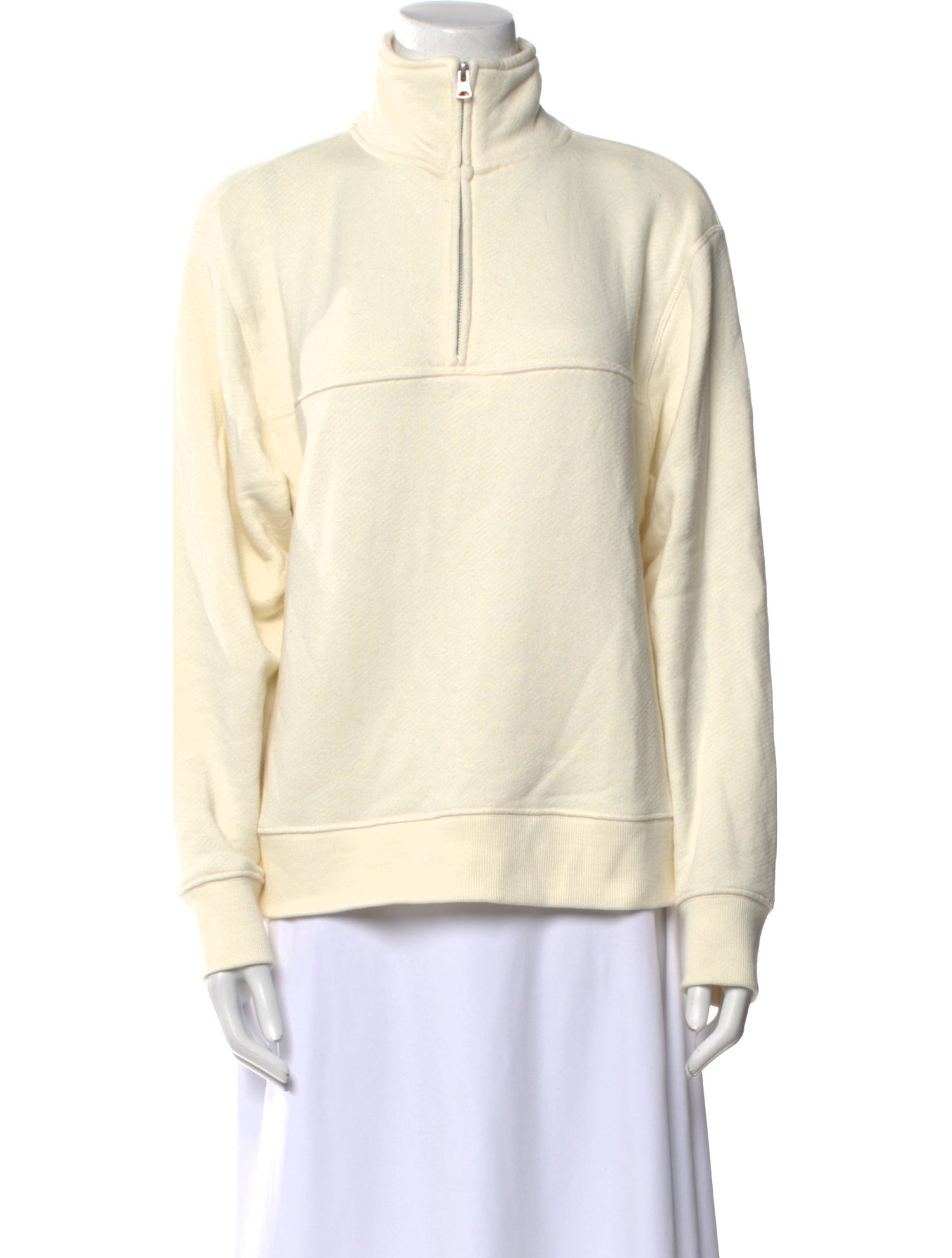 Jenni Kayne Mock Neck Long Sleeve Sweatshirt