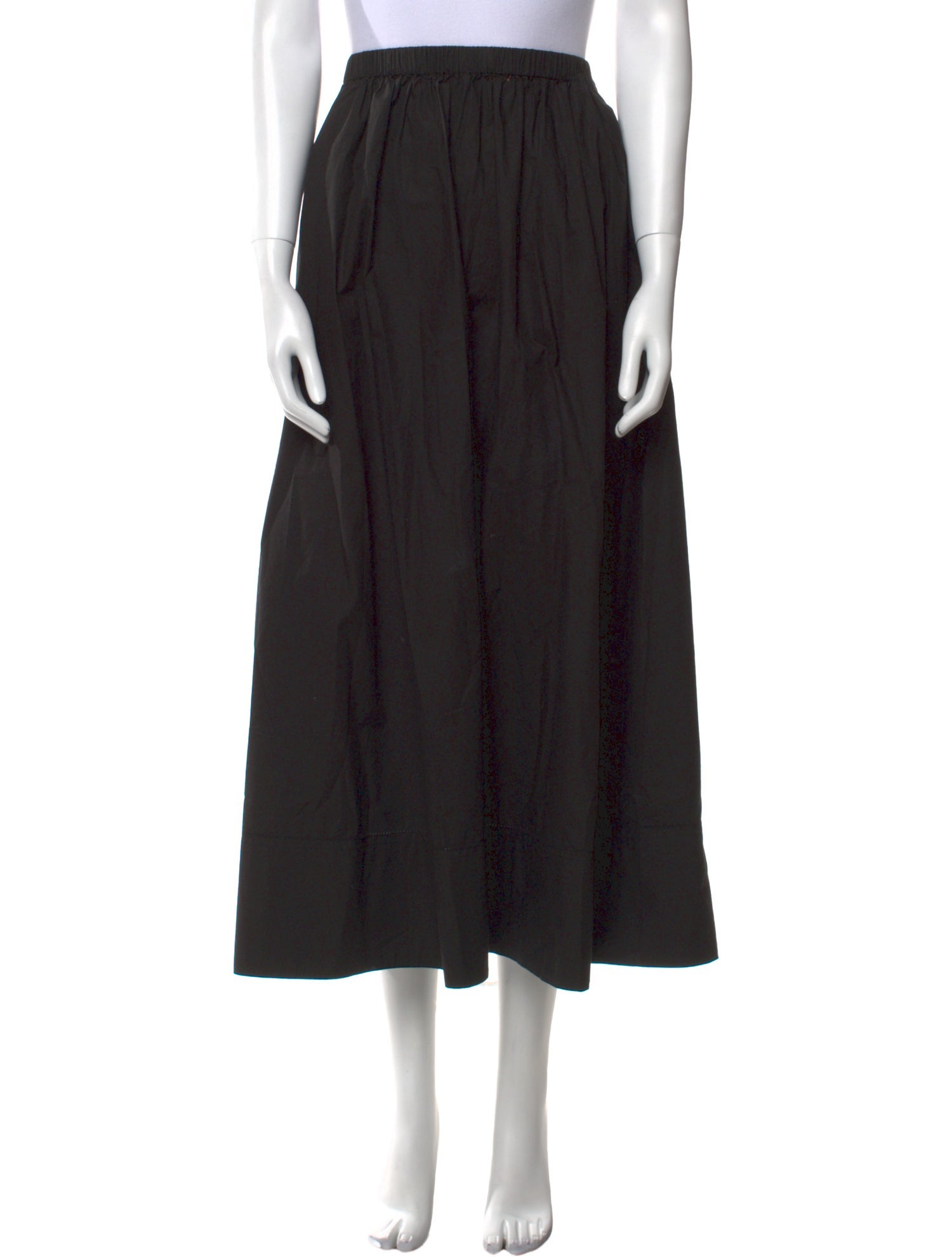 Jenni Kayne Ruffle Embellishment Midi Length Skirt