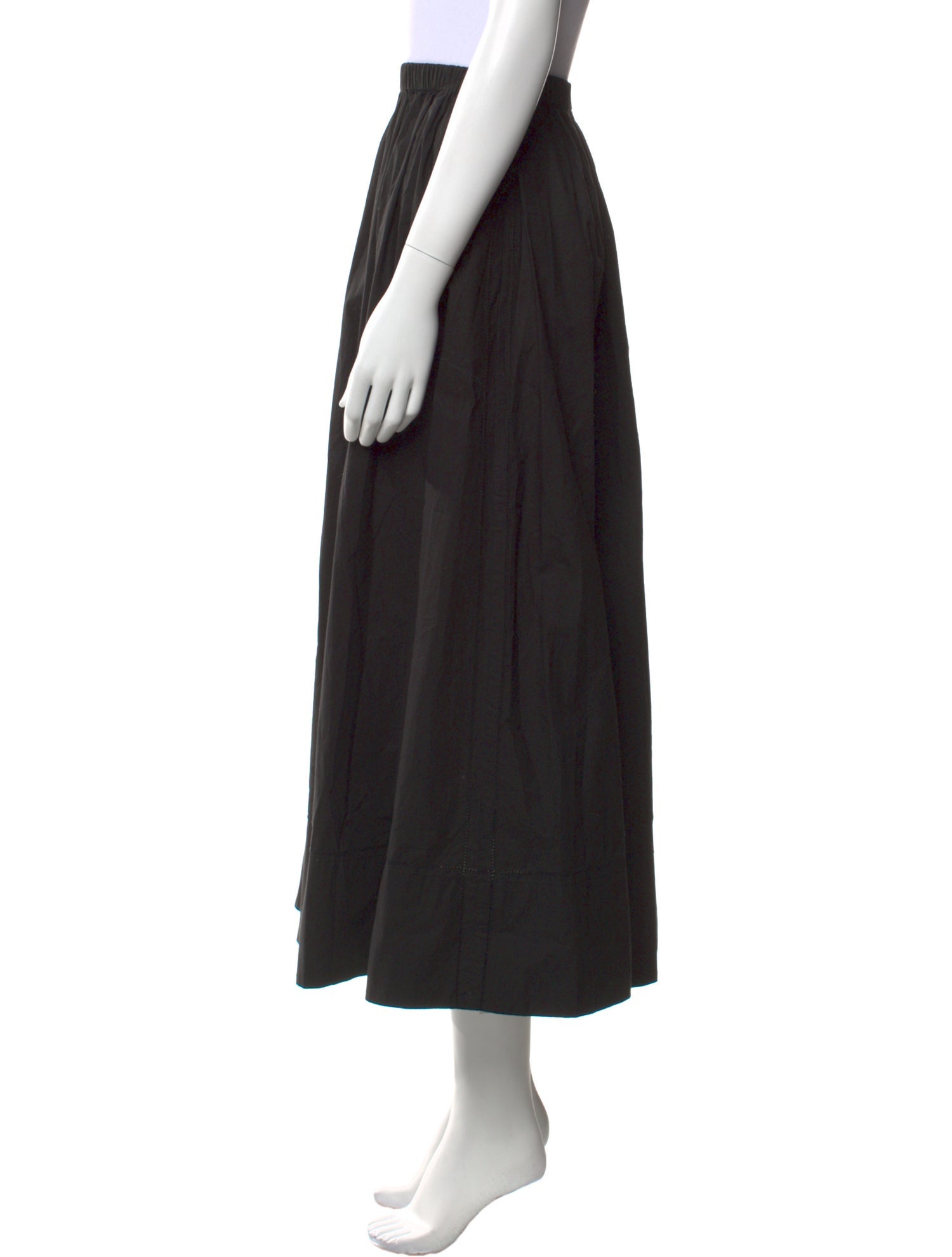 Jenni Kayne Ruffle Embellishment Midi Length Skirt