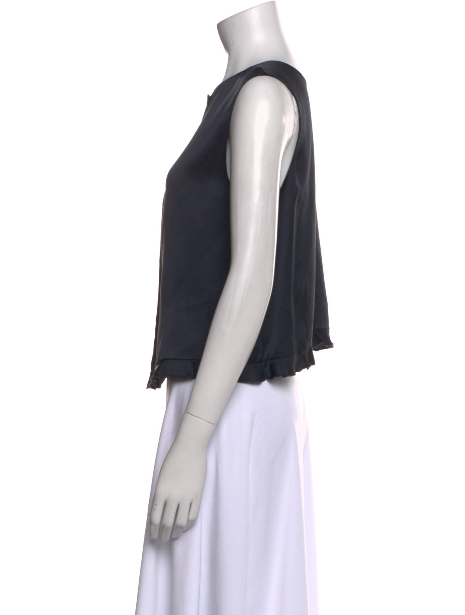 Jenni Kayne Silk Scoop Neck Top