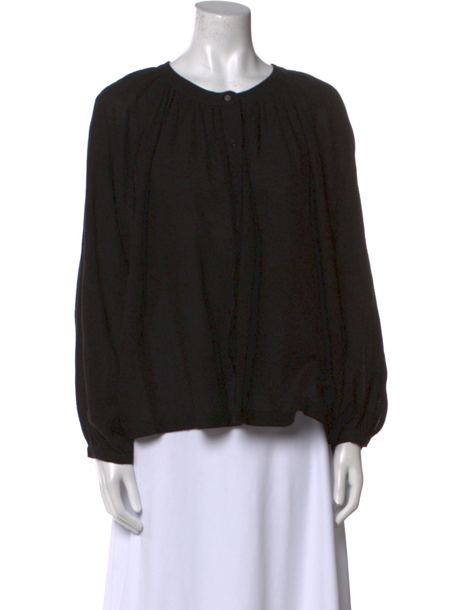 Jenni Kayne Crew Neck Long Sleeve Blouse
