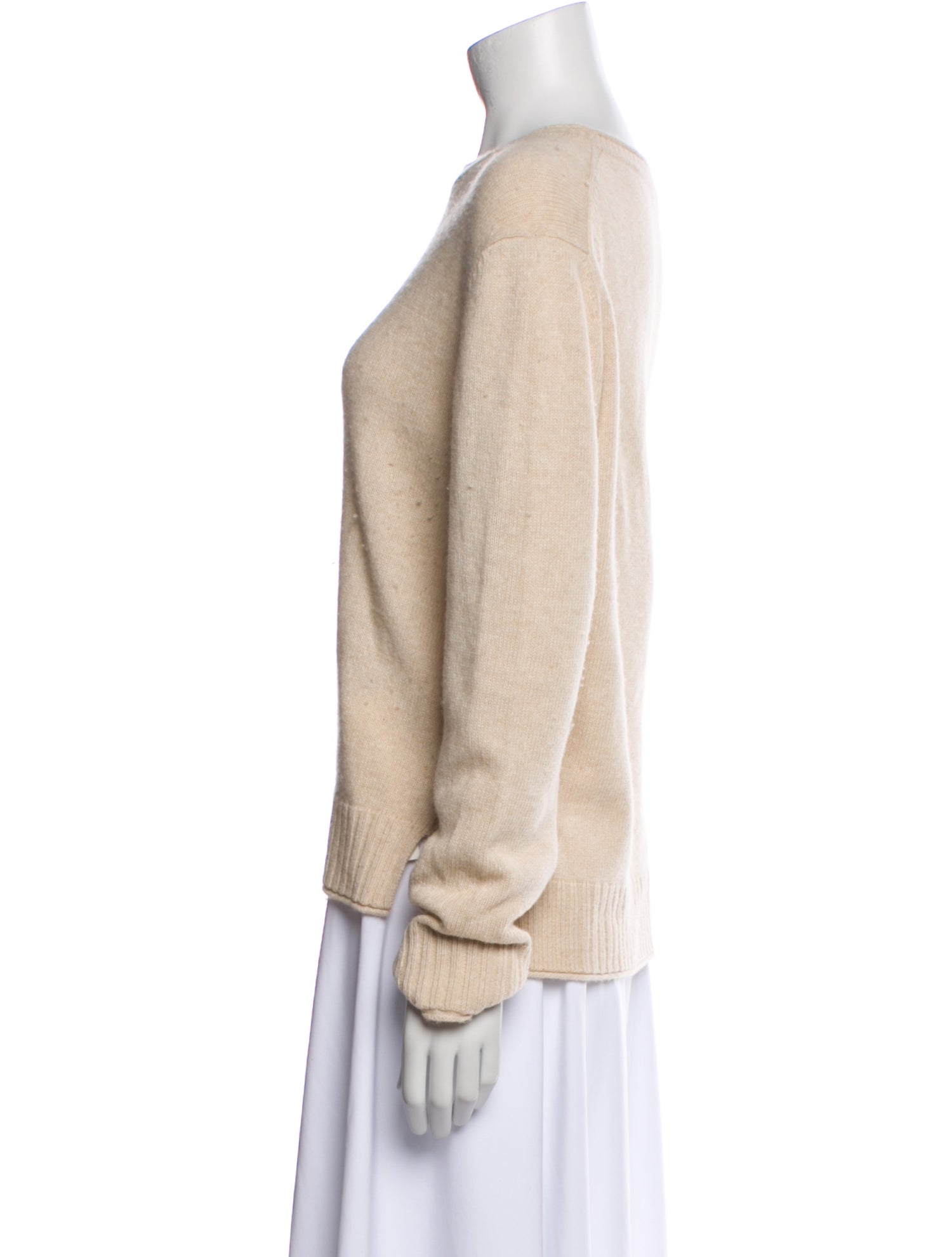 Jenni Kayne Wool Bateau Neckline Sweatshirt