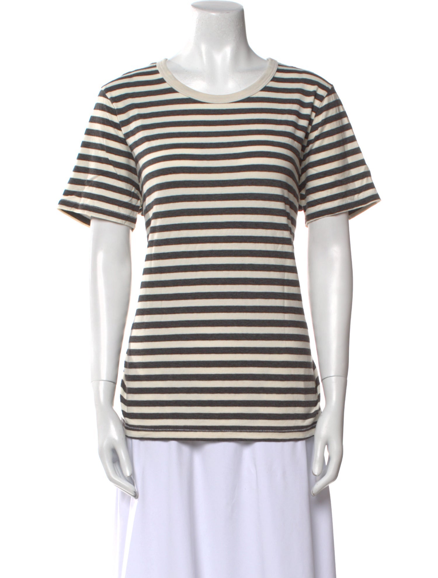 Jenni Kayne Striped Scoop Neck T-Shirt