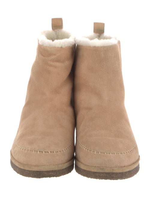 Jenni Kayne Suede Whipstitch Trim Boots