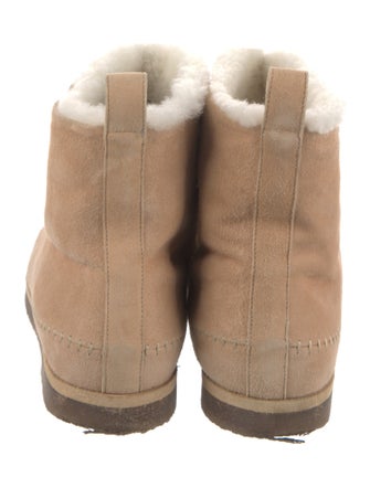 Jenni Kayne Suede Whipstitch Trim Boots