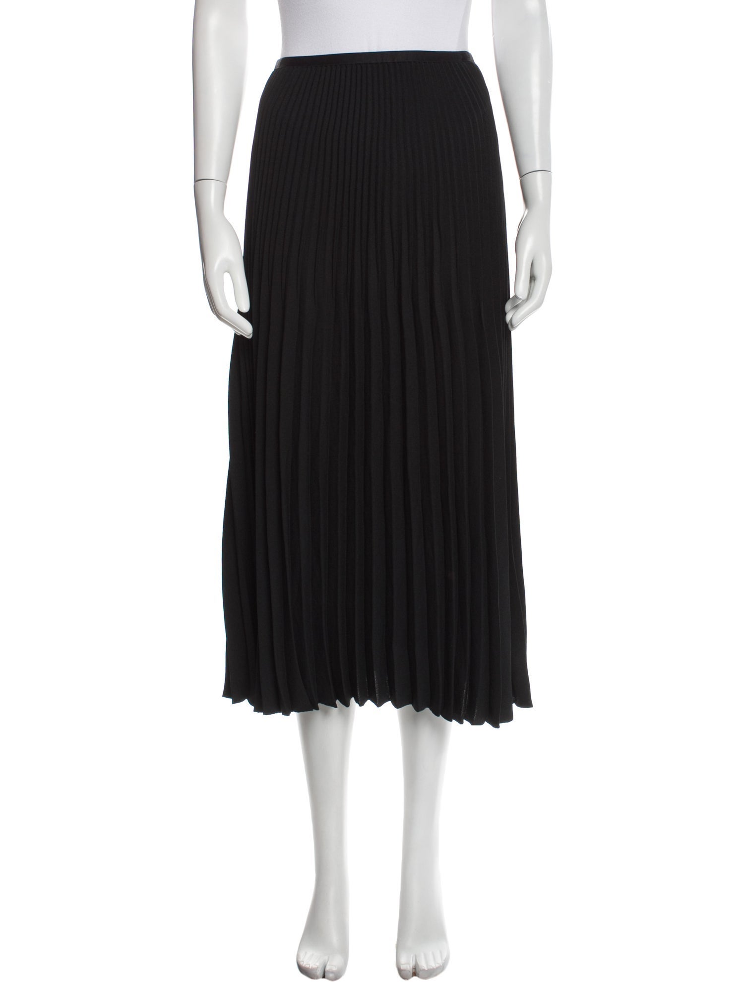 Jenni Kayne Pleated Accents Midi Length Skirt