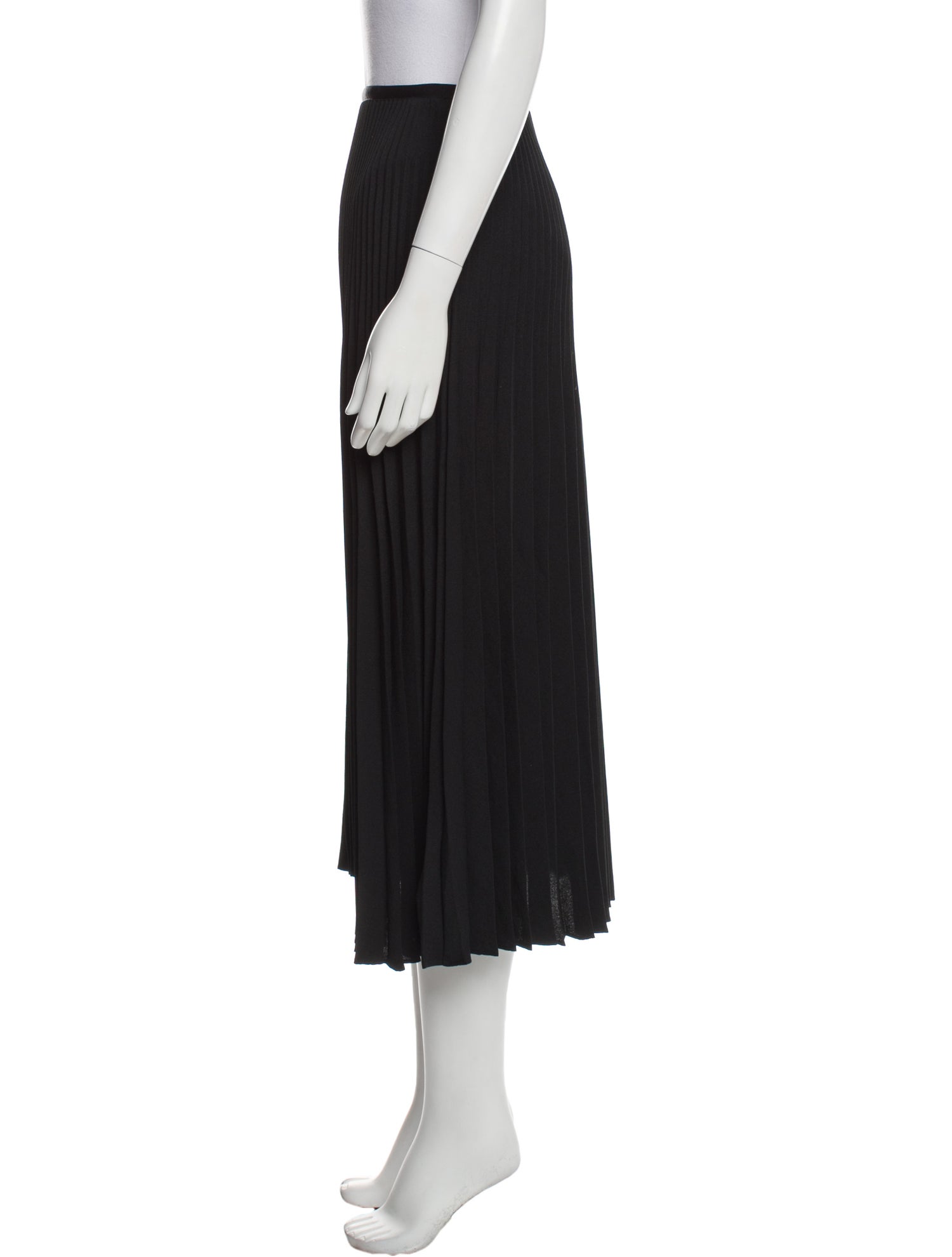 Jenni Kayne Pleated Accents Midi Length Skirt