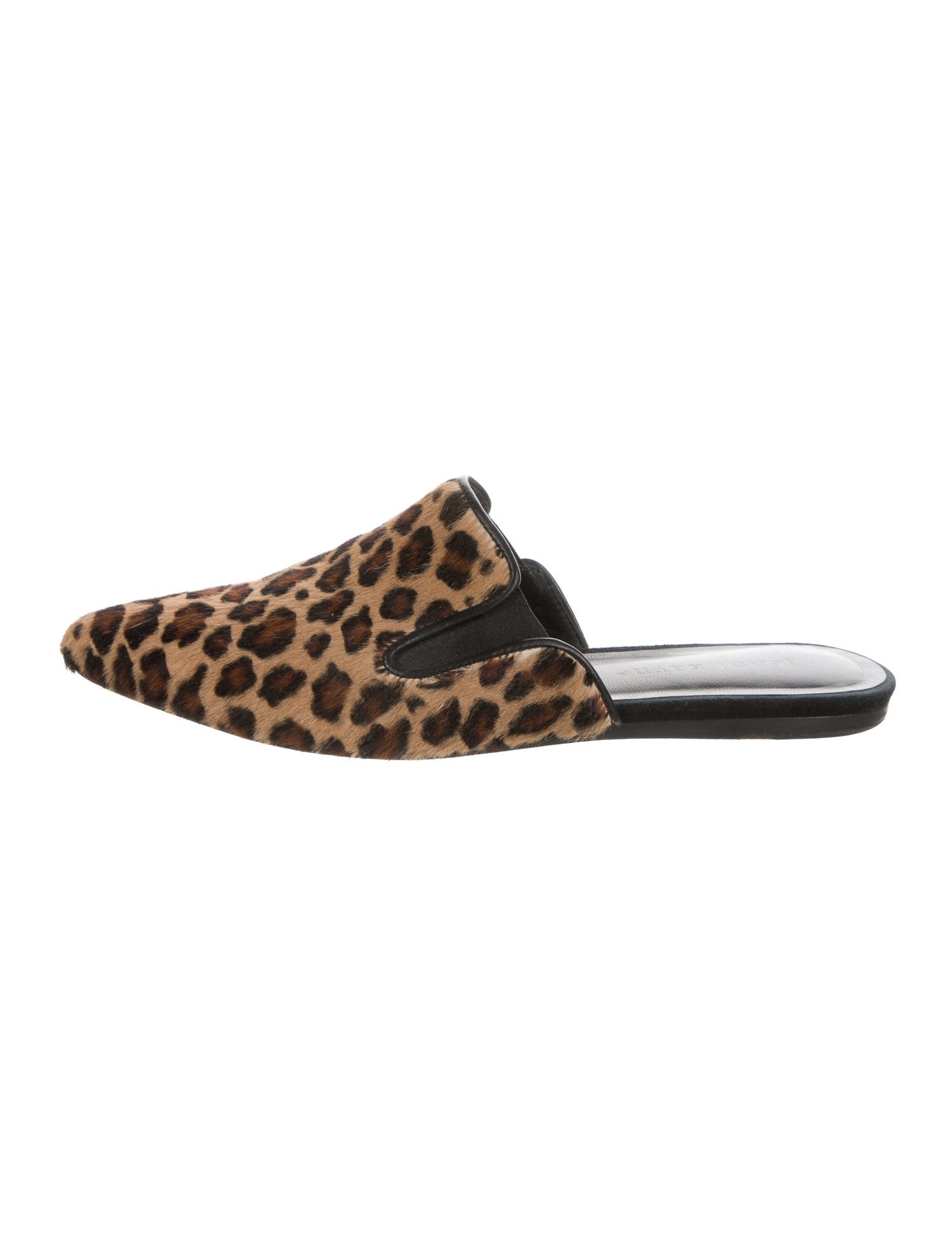 Jenni Kayne Ponyhair Animal Print Mules
