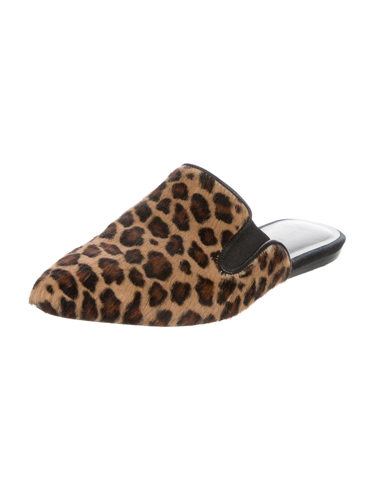 Jenni Kayne Ponyhair Animal Print Mules