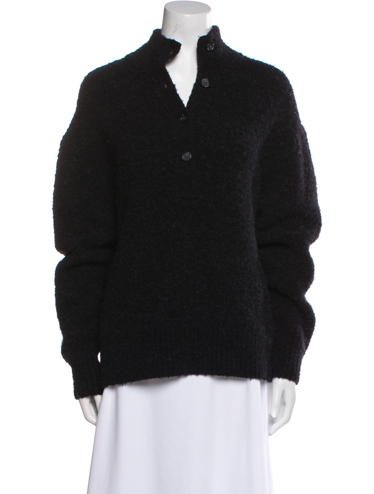 Jenni Kayne Alpaca Mock Neck Sweater