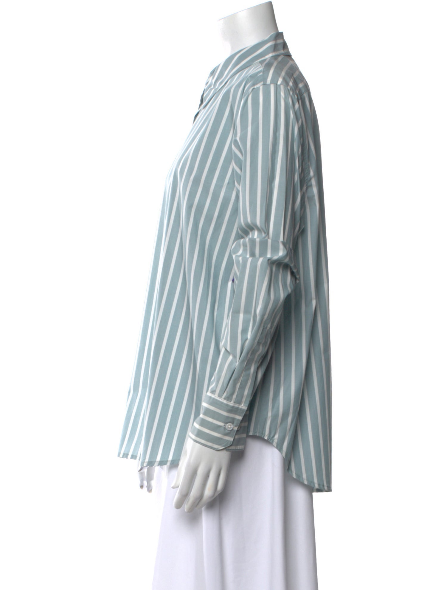 Jenni Kayne Striped Long Sleeve Button-Up Top