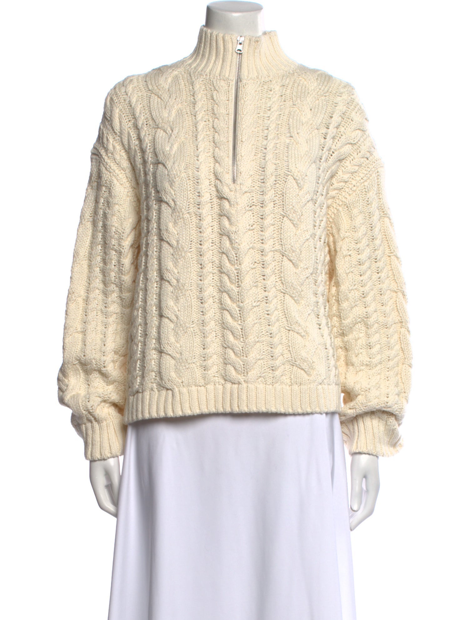 Jenni Kayne Mock Neck Sweater