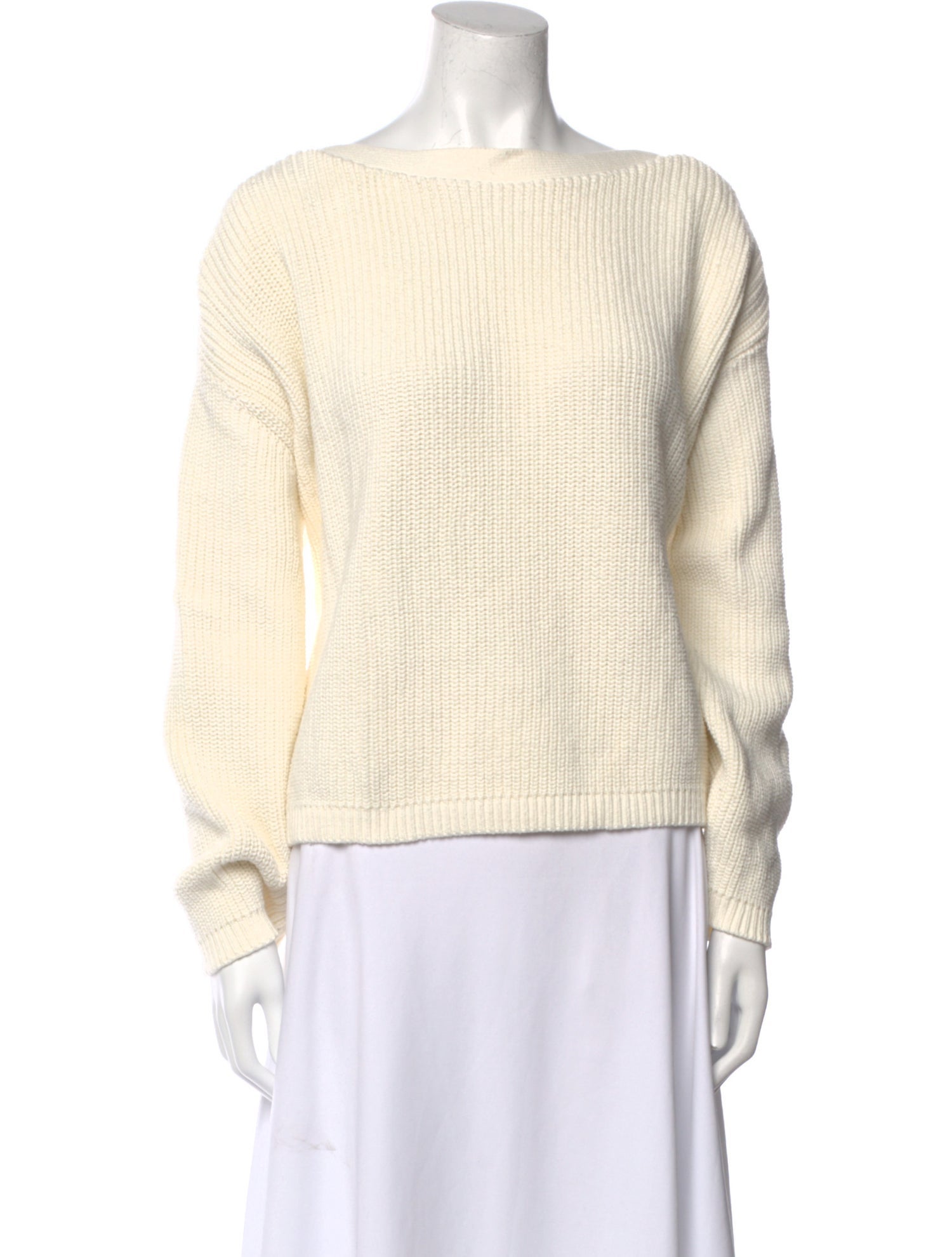 Jenni Kayne Bateau Neckline Long Sleeve Sweatshirt