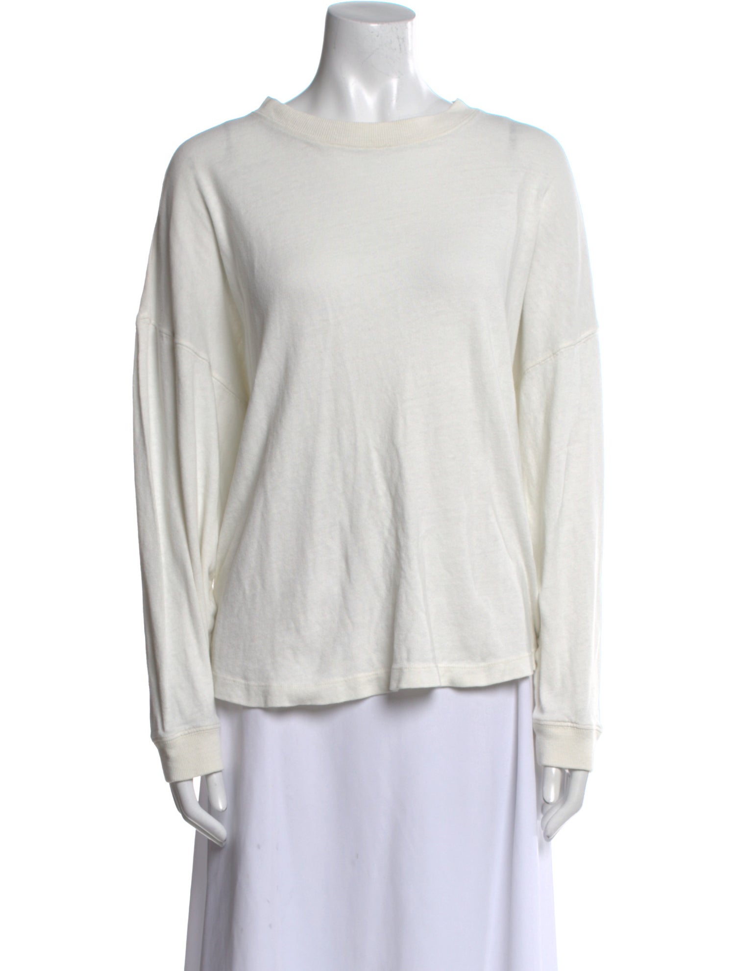 Jenni Kayne Bateau Neckline Long Sleeve Sweatshirt