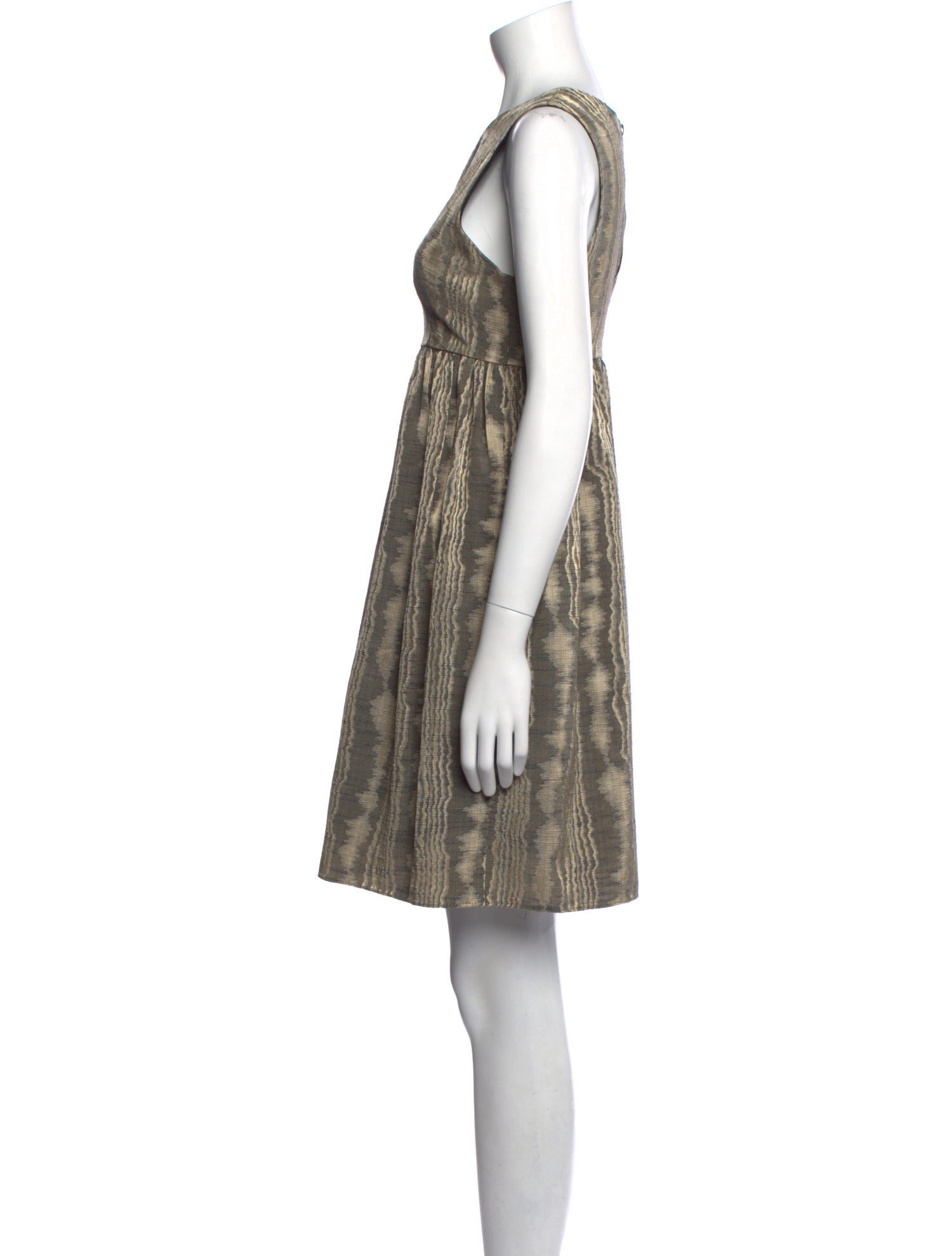 Jenni Kayne Bateau Neckline Mini Dress