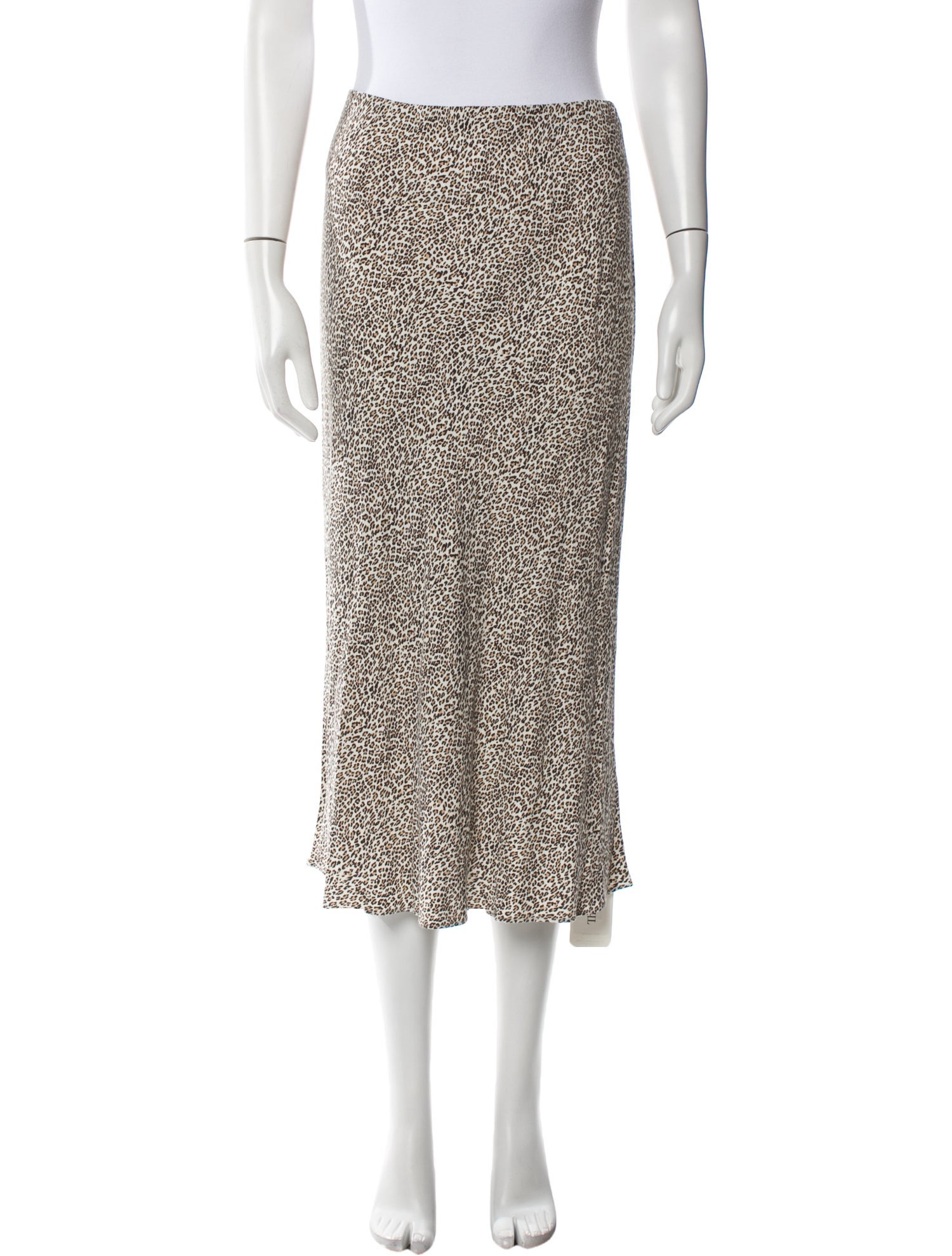 Jenni Kayne Animal Print Midi Length Skirt