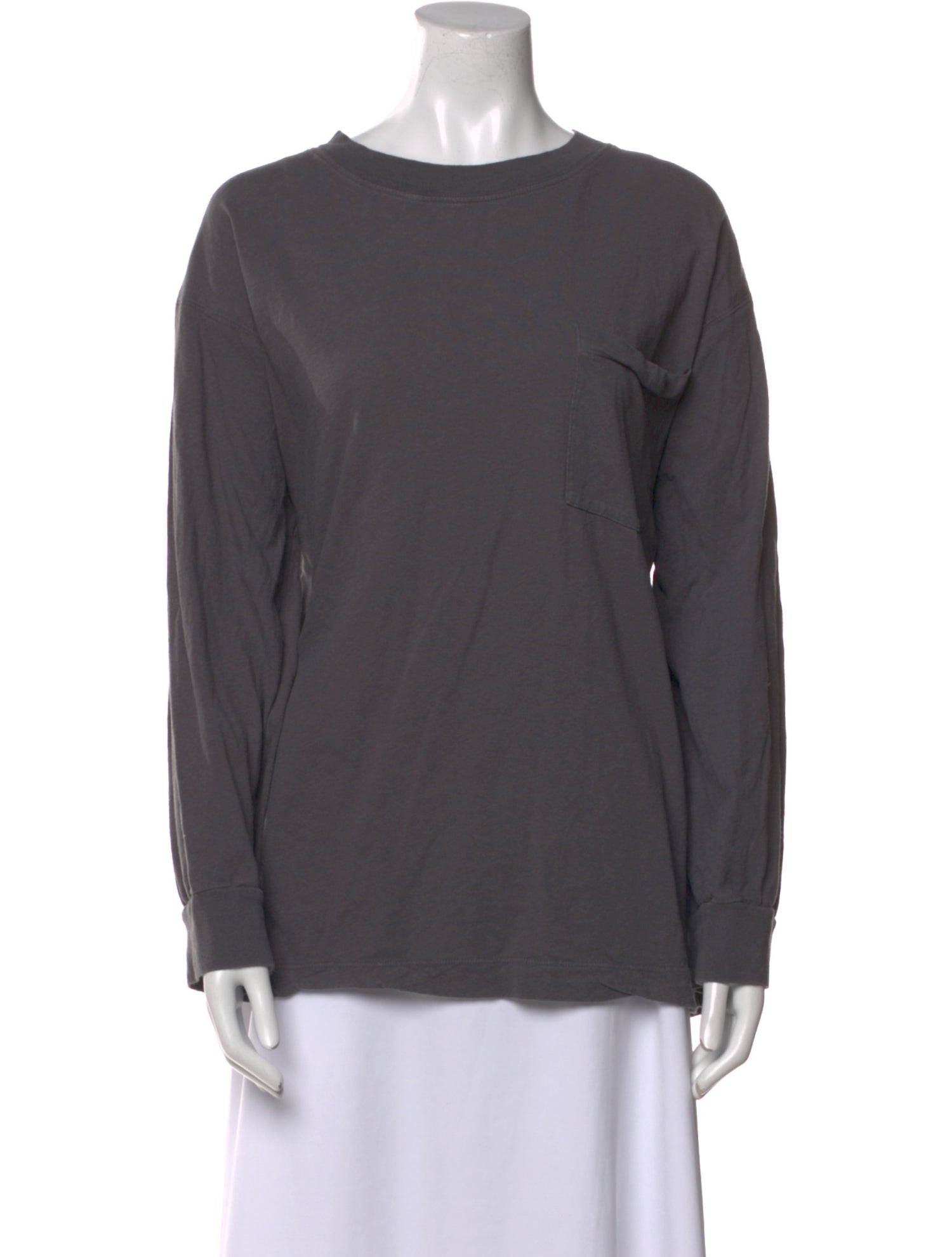 Jenni Kayne Bateau Neckline Long Sleeve Top