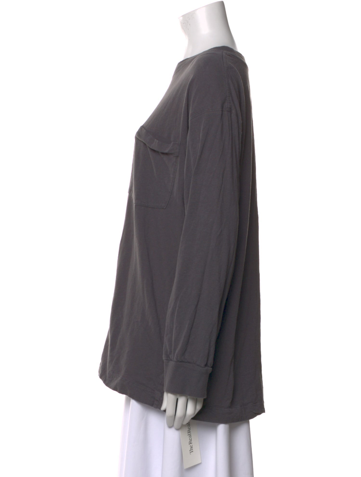 Jenni Kayne Bateau Neckline Long Sleeve Top