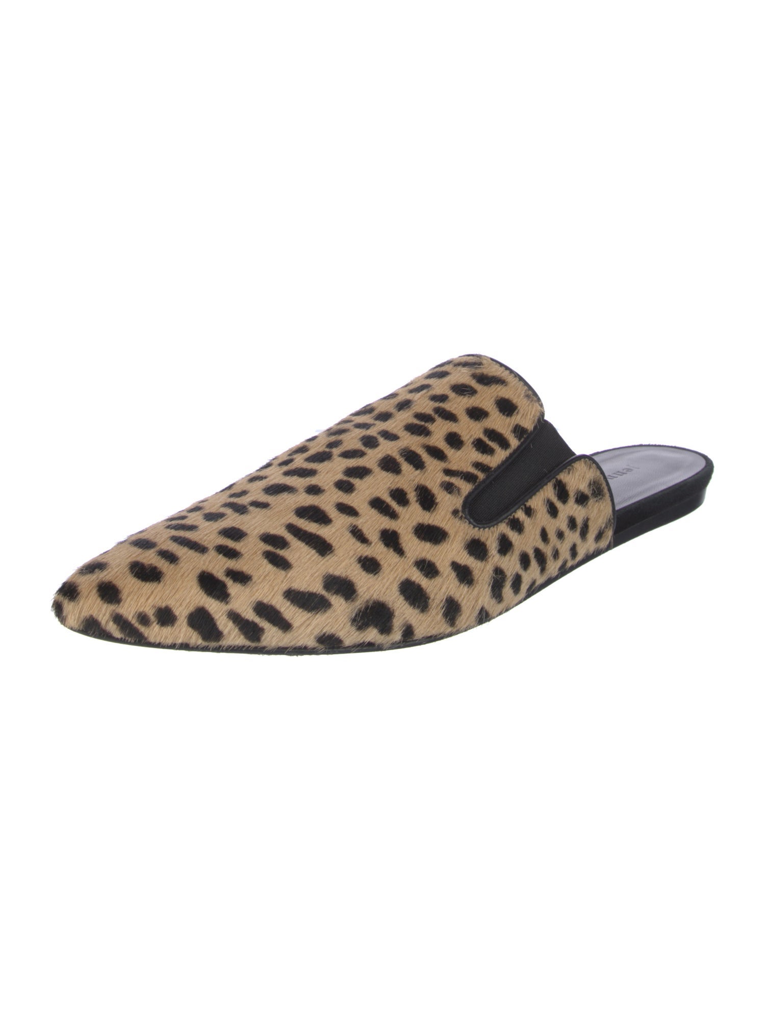Jenni Kayne Ponyhair Animal Print Mules
