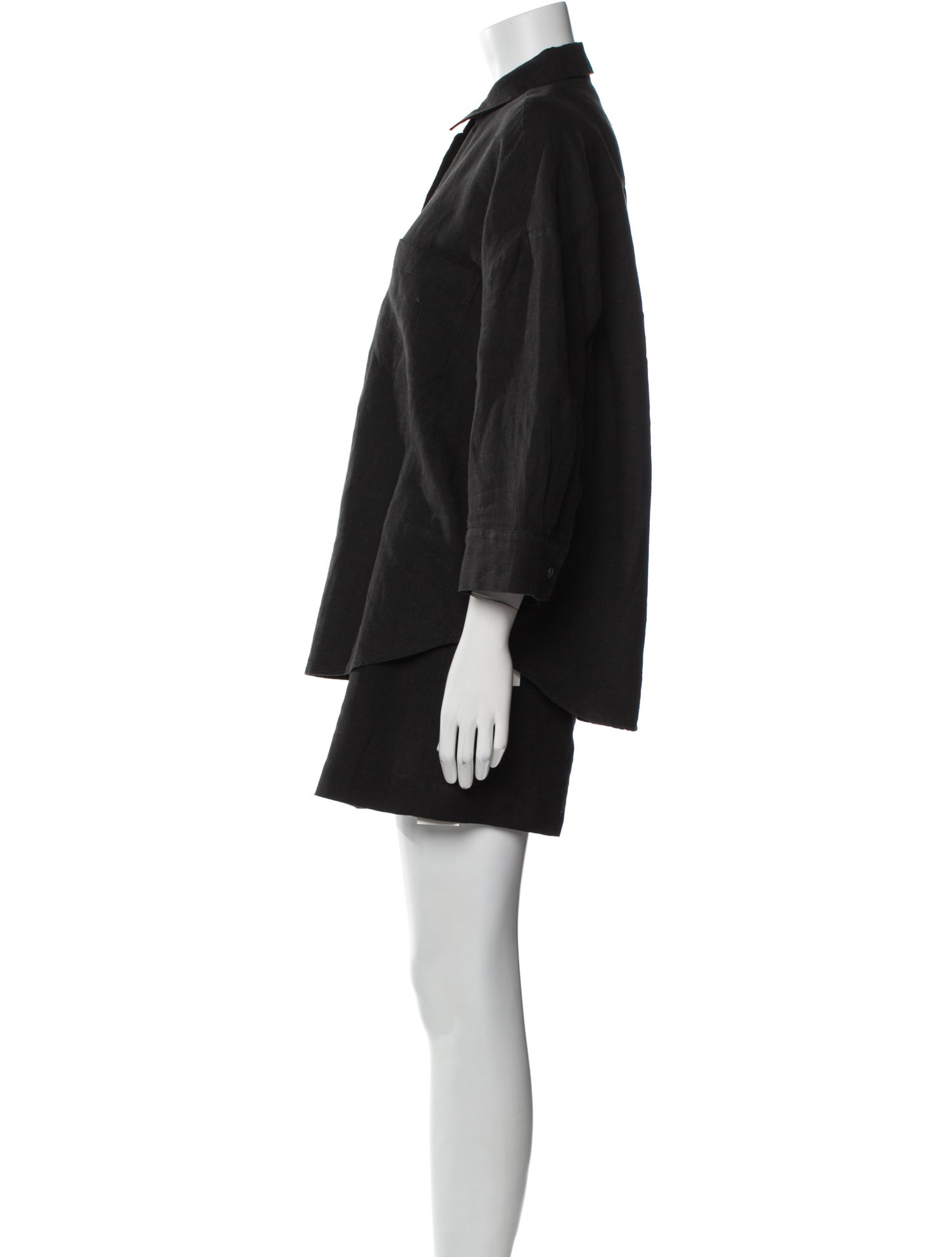 Jenni Kayne Linen Pleated Accents Set