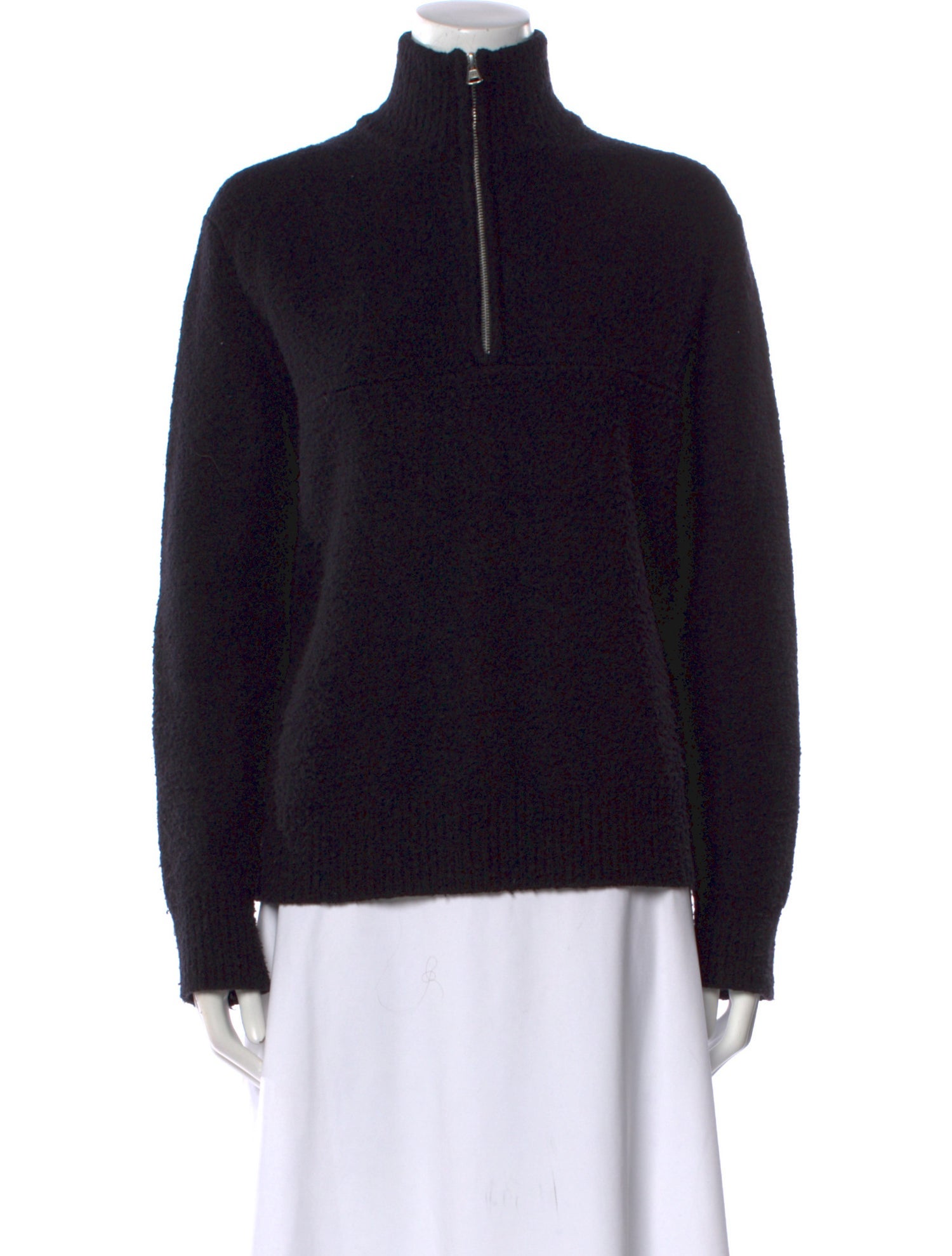 Jenni Kayne Merino Wool Mock Neck Sweater